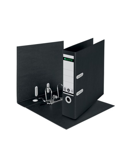 ARCHIVADOR PALANCA A4 FORRADO RADO LOMO 80MM LEITZ RECICLADO NG.