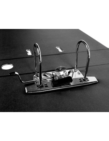 ARCH.PAL.LIDERPAPEL C.FORRADO FL.NEGRO C/RADO