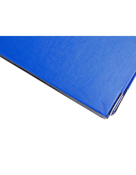 ARCH.PAL.LIDERPAPEL C.FORRADO FL.AZUL C/RADO