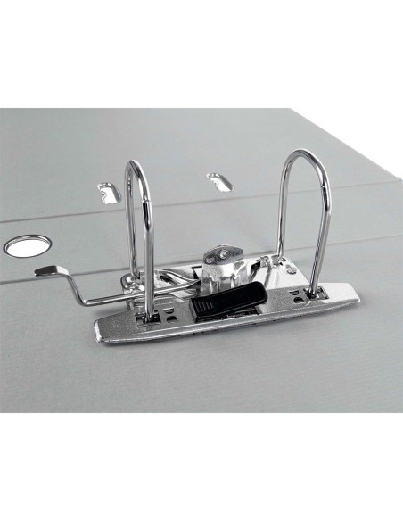 ARCH.PAL.LIDERPAPEL C.FORRADO FL.GRIS C/RADO