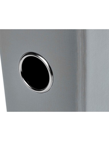 ARCH.PAL.LIDERPAPEL C.FORRADO FL.GRIS C/RADO