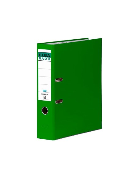 ARCH.PAL.ELBA C.FORRADO DIN A4 VER LOMO 80 MM RADO CHIC