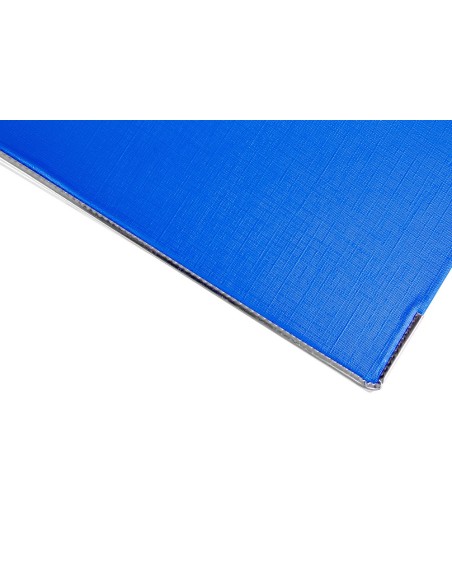 ARCH.PAL.LIDERPAPEL C.FORRADO DIN A4 AZUL C/RADO LOMO 75 MM