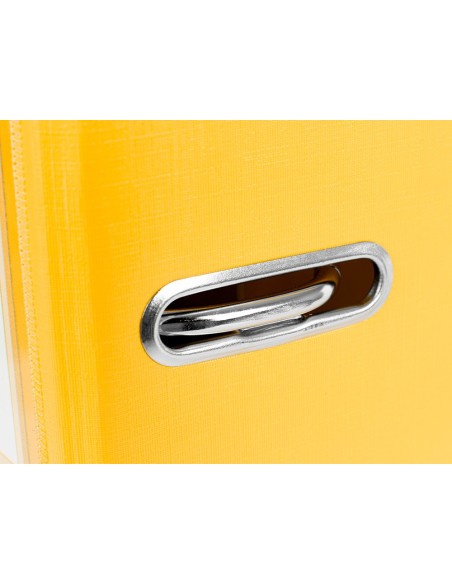 ARCH.PAL.LIDERPAPEL C.FORRADO DIN A4 AM.C/RADO LOMO 75 MM