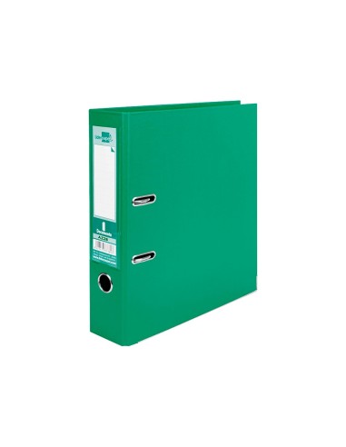 ARCH.PAL.LIDERPAPEL C.FORRADO DIN A4 VER C/RADO LOMO 75 MM