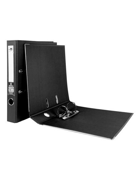 ARCH.ESTRECHO PAL.LIDERPAPEL C.FORRADO DIN A4 NG.C/RADO LOMO 52 MM