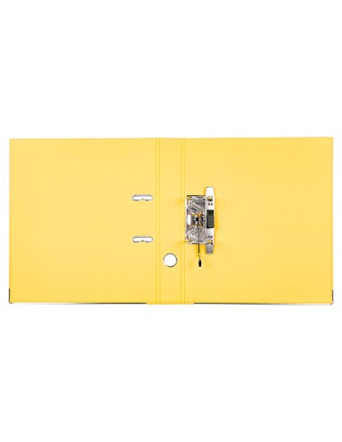 ARCH ESTRECHO.PAL.LIDERPAPEL C.FORRADO DIN A4 AM.C/RADO LOMO 52 MM