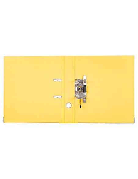 ARCH ESTRECHO.PAL.LIDERPAPEL C.FORRADO DIN A4 AM.C/RADO LOMO 52 MM