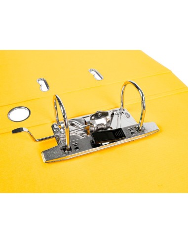 ARCH ESTRECHO.PAL.LIDERPAPEL C.FORRADO DIN A4 AM.C/RADO LOMO 52 MM