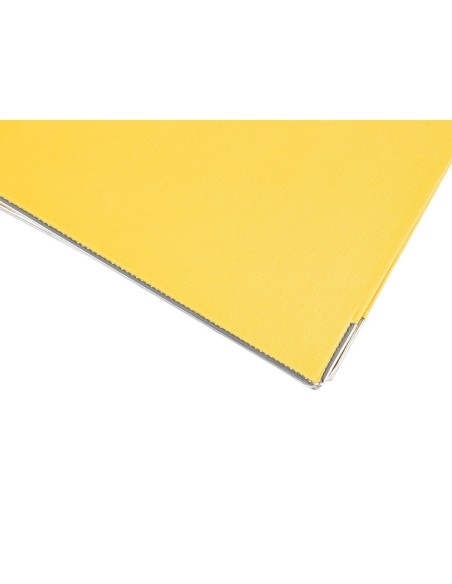 ARCH ESTRECHO.PAL.LIDERPAPEL C.FORRADO DIN A4 AM.C/RADO LOMO 52 MM