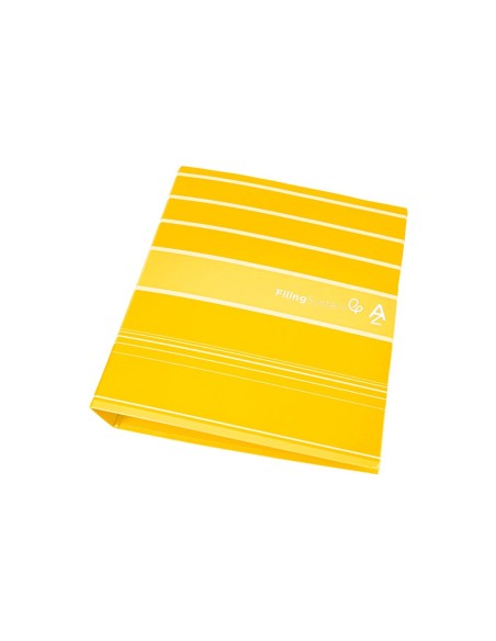 ARCH.PAL.LIDERPAPEL C.FORRADO DIN A4 AM.C/CAJA LOMO 80 MM FILIN