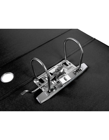 ARCH.PAL.LIDERPAPEL C.FORRADO DIN A4 NG.C/CAJA LOMO 80 MM FILING S