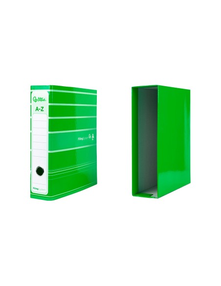 ARCH.PAL.LIDERPAPEL C.FORRADO DIN-A4 VER C/CAJA LOMO 80 MM FILING SYS