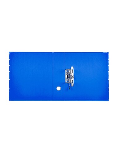 ARCH.PAL.LIDERPAPEL C.FORRADO DIN-A4 AZUL C/CAJA LOMO 80 MM-FILING SY