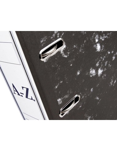 ARCH.PALANCA CARTON FORRADO DIN A4 JASPEADO NG.SIN CAJA-CON RADO