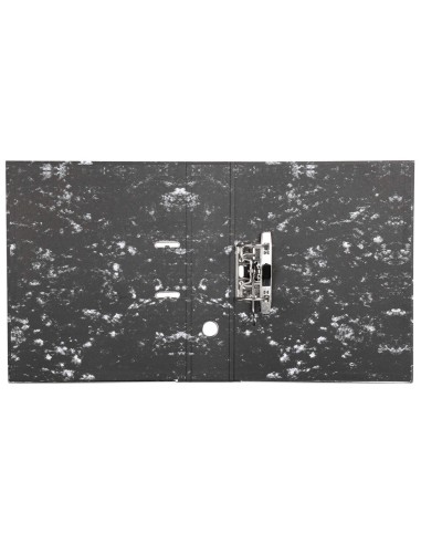 ARCH.PAL.LIDERPAPEL C.FORRADO FL.JASPEADO NEGRO SIN CAJA C/RADO CLASS