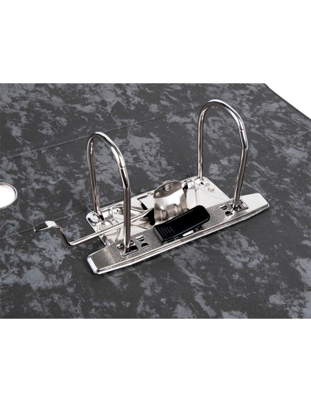 ARCH.PAL.LIDERPAPEL C.FORRADO FL.JASPEADO NEGRO SIN CAJA C/RADO CLASS