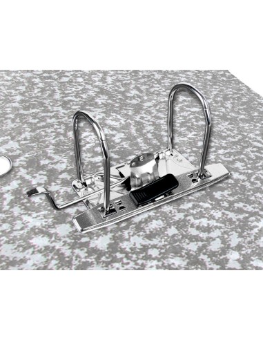 ARCH.PAL.LIDERPAPEL C.FORRADO FL.JASPEADO GRIS SIN CAJA C/RADO CLASSI