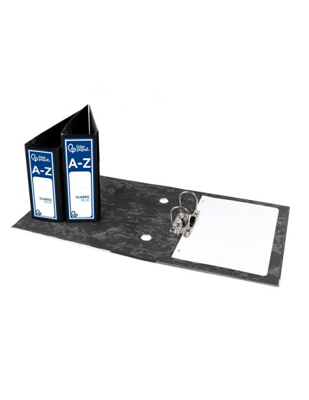 ARCH 4º VERTICAL LIDERPAPEL C.FORRADO JASPEADO NG. SIN CAJA