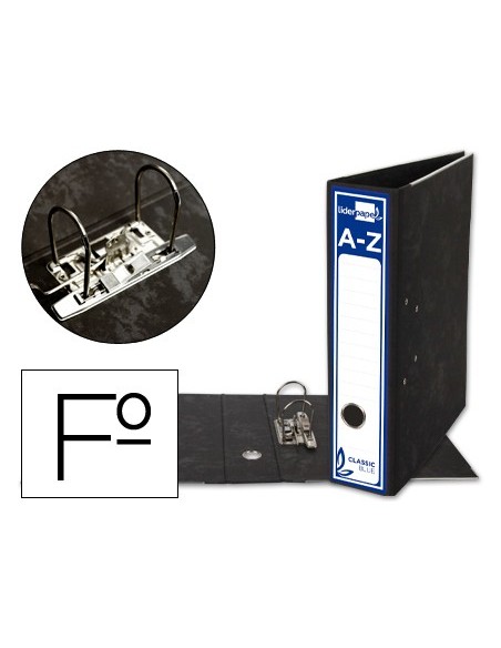 ARCH.PAL.LIDERPAPEL C.FORRADO FL.JASPEADO NG.SIN CAJA CLASSIC BLUE