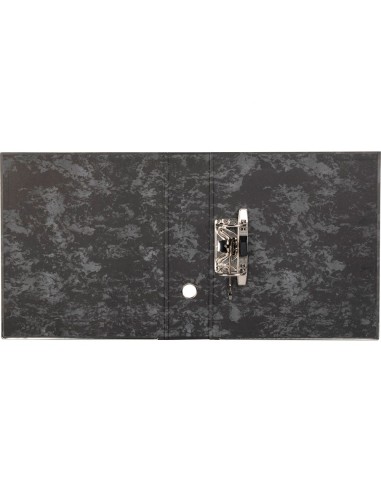 ARCH.PAL.LIDERPAPEL C.FORRADO DIN A4 JASPEADO NEGRO SIN CAJACLASSIC B