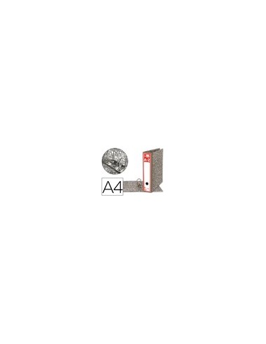 ARCH.PAL.LIDERPAPEL C.FORRADO DIN A4 JASPEADO GRIS SIN CAJA CLASSIC R