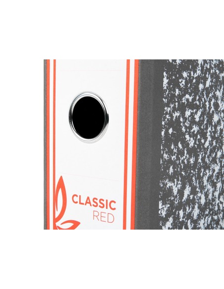 ARCH.PAL.LIDERPAPEL C.FORRADO DIN A4 JASPEADO GRIS SIN CAJA CLASSIC R