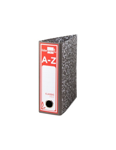 ARCH. 4º VERTICAL LIDERPAPEL C.FORRADO JASP GRIS SIN CAJA