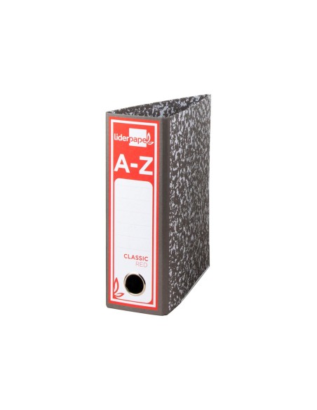 ARCH. 4º VERTICAL LIDERPAPEL C.FORRADO JASP GRIS SIN CAJA