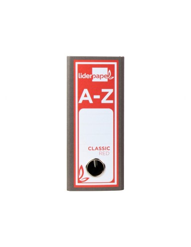 ARCH. 4º APAISADO LIDERPAPEL C.FORRADO  JASPEADO GRIS SIN CAJA