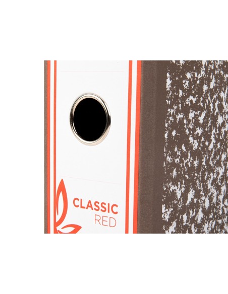 ARCH. 4º APAISADO LIDERPAPEL C.FORRADO  JASPEADO GRIS SIN CAJA