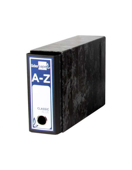 CAJA ARCH.PAL 4º APAISADO CARTON JASPEADO NG.