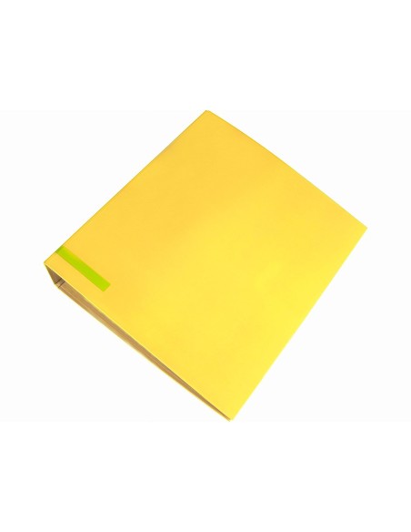 ARCH.PAL.LIDERPAPEL C.FORRADO DIN A4 AM.SIN CAJA LOMO 80 MM COL