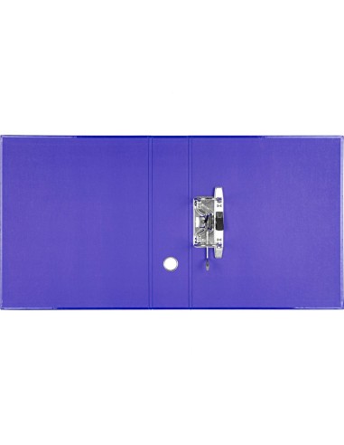 ARCH.PAL.LIDERPAPEL C.FORRADO DIN A4 AZUL SIN CAJA LOMO 80 MM COLOR S