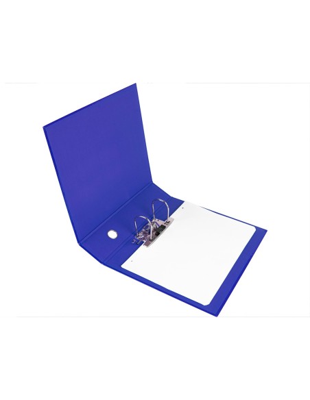 ARCH.PAL.LIDERPAPEL C.FORRADO DIN A4 AZUL SIN CAJA LOMO 80 MM COLOR S