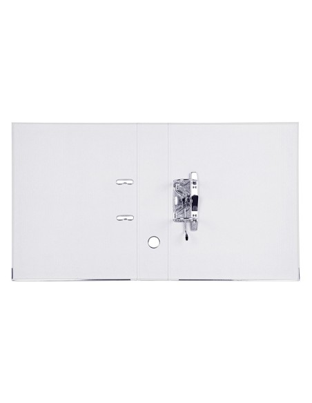 ARCHIVADOR PALANCA LIDERPAPEL FL FORRADO PVC RADO LOMO 75MM BL.