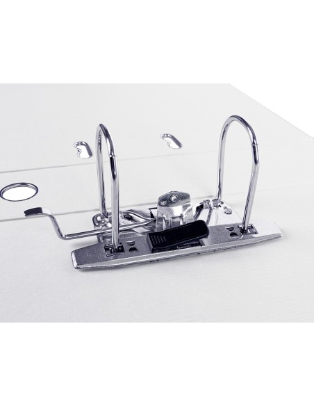 ARCHIVADOR PALANCA LIDERPAPEL FL FORRADO PVC RADO LOMO 75MM BL.