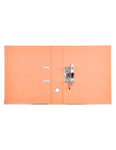ARCHIVADOR PALANCA LIDERPAPEL FL FORRADO PVC RADO LOMO 75MM NJ.