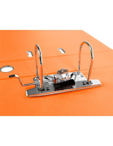 ARCHIVADOR PALANCA LIDERPAPEL FL FORRADO PVC RADO LOMO 75MM NJ.