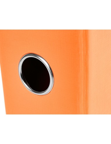 ARCHIVADOR PALANCA LIDERPAPEL FL FORRADO PVC RADO LOMO 75MM NJ.