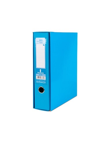 CAJA ARCHIVADOR PALANCA DOCUMENTA A4 CARTON LOMO 75MM CEL.