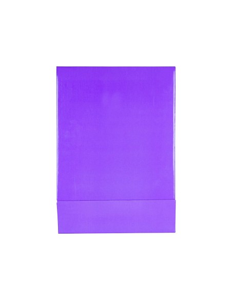 CAJA ARCHIVADOR PALANCA DOCUMENTA A4 CARTON LOMO 75MM VIO.