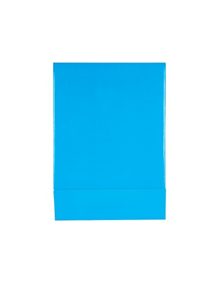 CAJA ARCHIVADOR PALANCA DOCUMENTA FL CARTON LOMO 75MM CELESTE