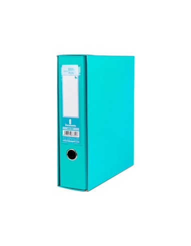 CAJA ARCHIVADOR PALANCA DOCUMENTA FL CARTON LOMO 75MM VE.CL.