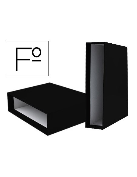 CAJA ARCHIVADOR PALANCA DOCUMENTA FL CARTON LOMO 82MM NG.