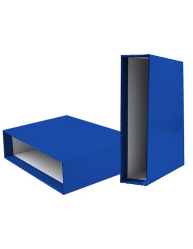 CAJA ARCHIVADOR PALANCA DOCUMENTA FL CARTON LOMO 82MM AZ.