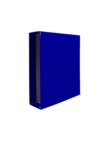 CAJA ARCHIVADOR PALANCA DOCUMENTA A4 CARTON LOMO 82MM AZ.
