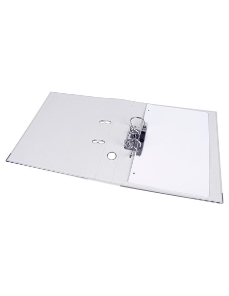 ARCHIVADOR ESTRECHO PALANCA DOCUMENTA A4 PVC RADO LOMO 52MM BL.