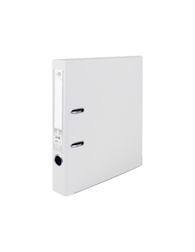 ARCHIVADOR ESTRECHO PALANCA DOCUMENTA A4 PVC RADO LOMO 52MM BL.