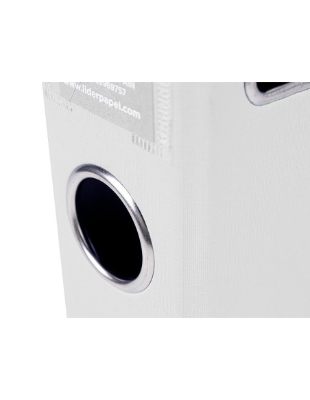 ARCHIVADOR ESTRECHO PALANCA DOCUMENTA A4 PVC RADO LOMO 52MM BL.